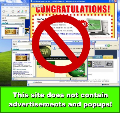 This site does not contain advertisements and popups!