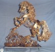 Golden horse